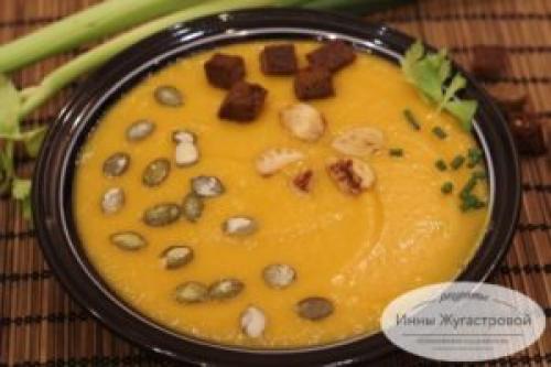 Есть ли рецепты из тыквы и кабачков для веганов и веганов. Веганский нежный суп-пюре из тыквы с кабачками и картофелем