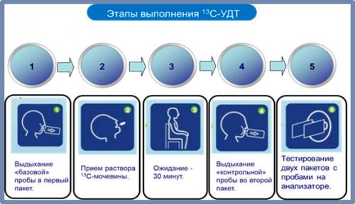 Проблемы проведения 13С-уреазного теста. Краткая характеристика 13С-уреазного дыхательного теста  01