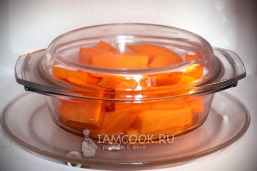 Диетические блюда из тыквы в микроволновке. Пошаговый рецепт с фото