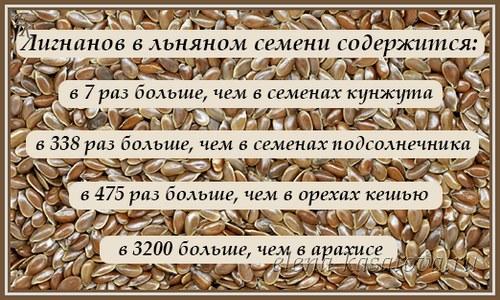 Семена льна: польза для женщин. Полезные свойства семян льна для организма женщины. Состав и действие на организм