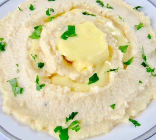 30 лучших рецептов Кето цветной капусты. Кето пюре из сыра и цветной капусты