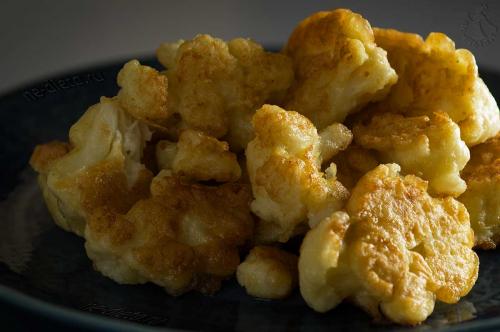 Диетический рецепт цветной капусты в кляре. Как приготовить цветную капусту в кляре на сковороде — рецепт простого кляра для цветной капусты с яйцом с пошаговыми фото