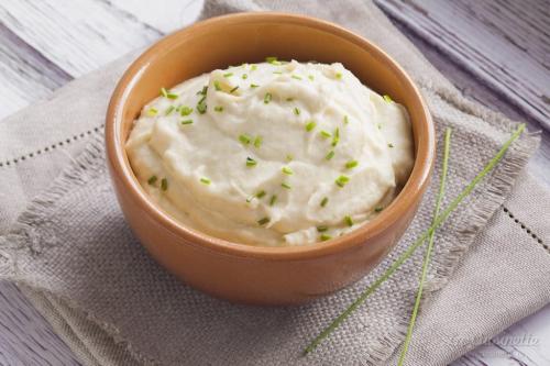 Пюре из цветной капусты кето. ПЮРЕ ИЗ ЦВЕТНОЙ КАПУСТЫ