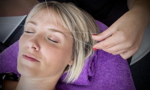 Как убрать усы ниткой. Эпиляция нитью на лице