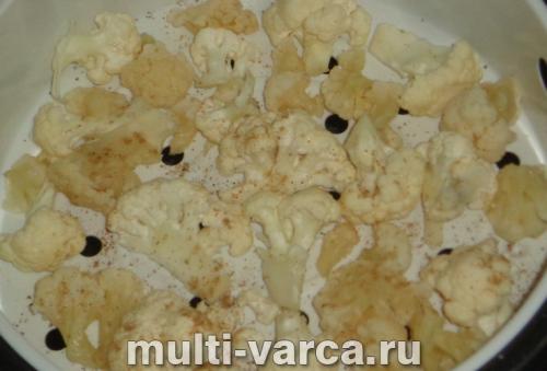 Цветная капуста на пару 05