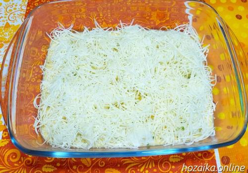 Запеканка из цветной капусты с сыром и яйцом в духовке