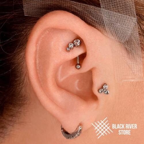 Сколько заживает прокол уха хрящ. Пирсинг уха