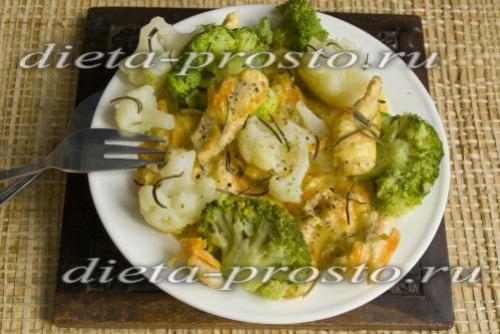 “диетическая курица с цветной капустой”. Цветная капуста с куриной грудкой – вкусная и сытная, но диетическая. Курица с цветной капустой в духовке – замечательно! Рецепты полезных и вкусных блюд из курицы с цветной капустой в духовке 22