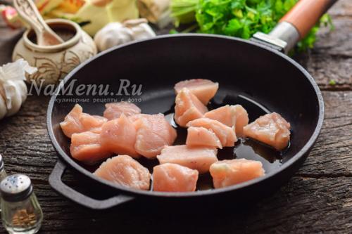 “диетическая курица с цветной капустой”. Цветная капуста с куриной грудкой – вкусная и сытная, но диетическая. Курица с цветной капустой в духовке – замечательно! Рецепты полезных и вкусных блюд из курицы с цветной капустой в духовке