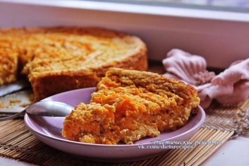 Лучшие диетические рецепты с тыквой. Творожно-тыквенная запеканка с маком 01